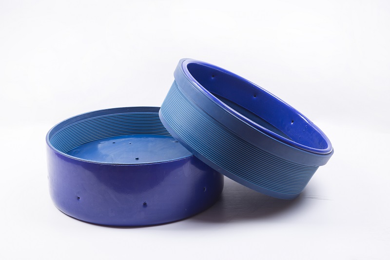 PLASTIC THREAD PROTECTOR ABU DHABI UAE RIG STORE 20 INCH BTC STEEL PLASTIC THREAD PROTECTOR PIN BOX SUPPLIER IN UAE